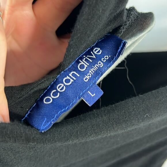 Ocean Drive Asymmetrical Fairy Tie Dye Low Back Spaghettietti Strap Dress Large - Picture 11 of 13